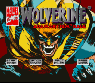 Screenshot Thumbnail / Media File 1 for Wolverine - Adamantium Rage (USA) (Beta) [DE51]